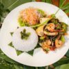 Stir Fried Green Kampot Pepper